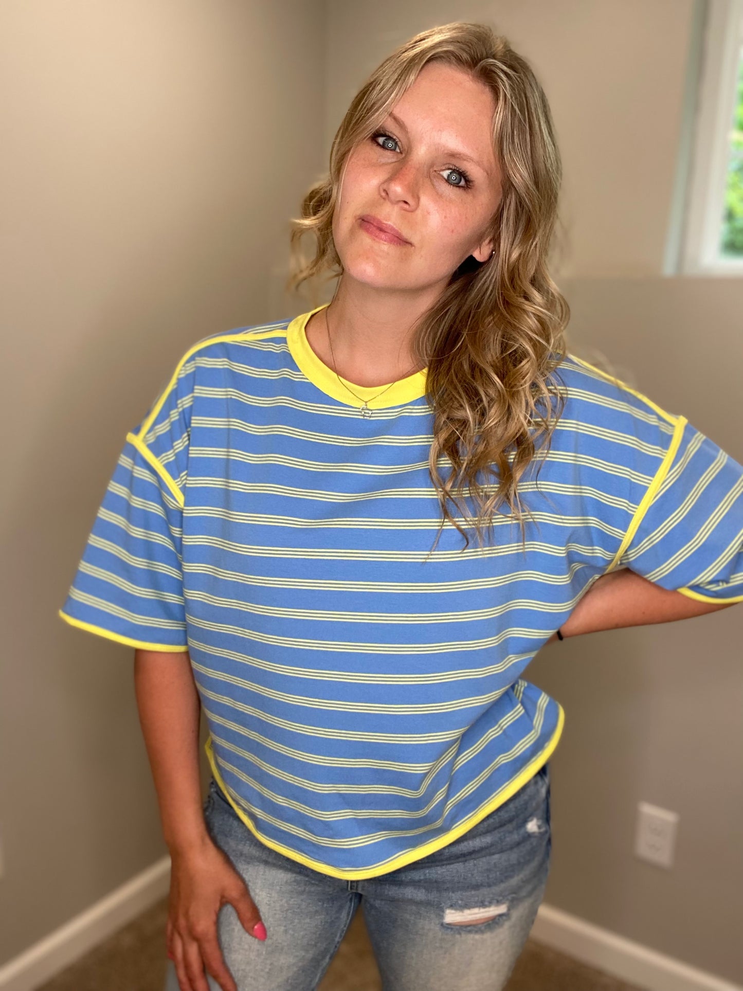 Relaxed Striped Tee