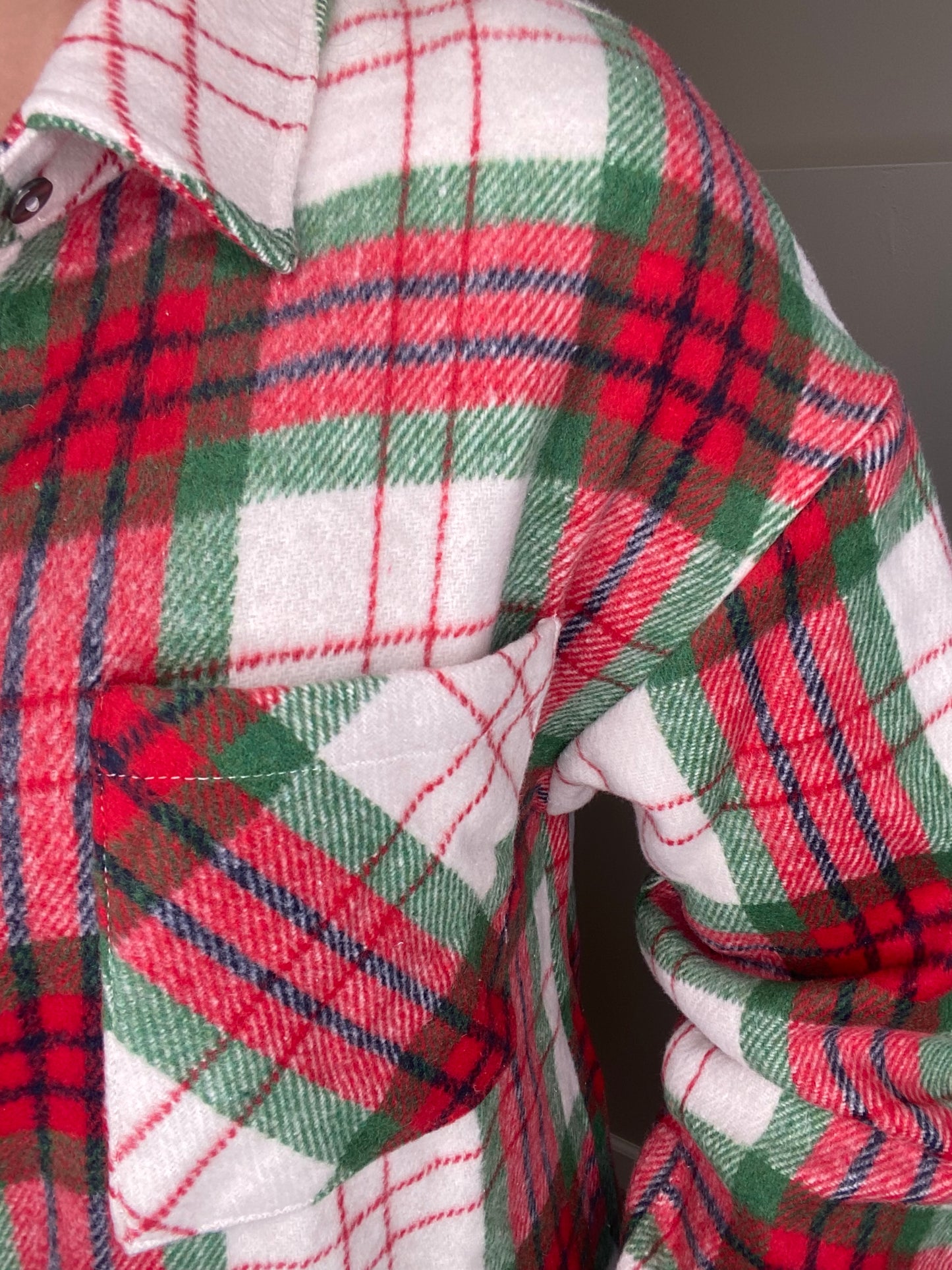 Christmas Flannel Jacket