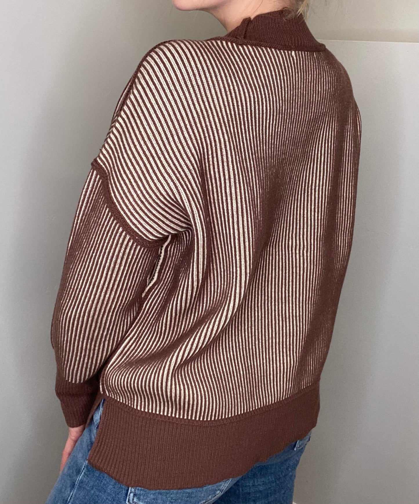 Steph Two-Toned Sweater