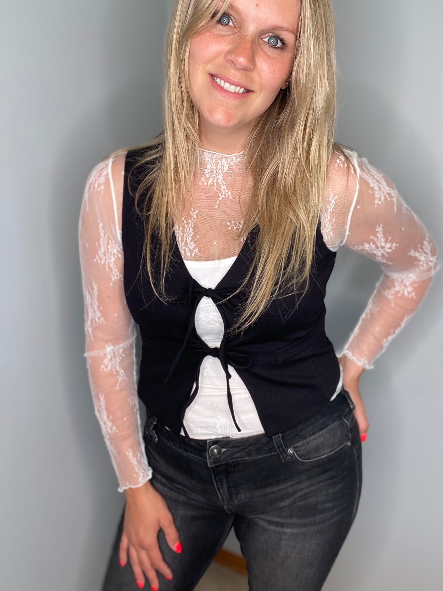 Front Tie Vest