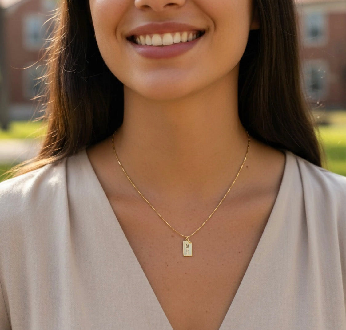 Storytellers Necklace - Jeremiah 29:11
