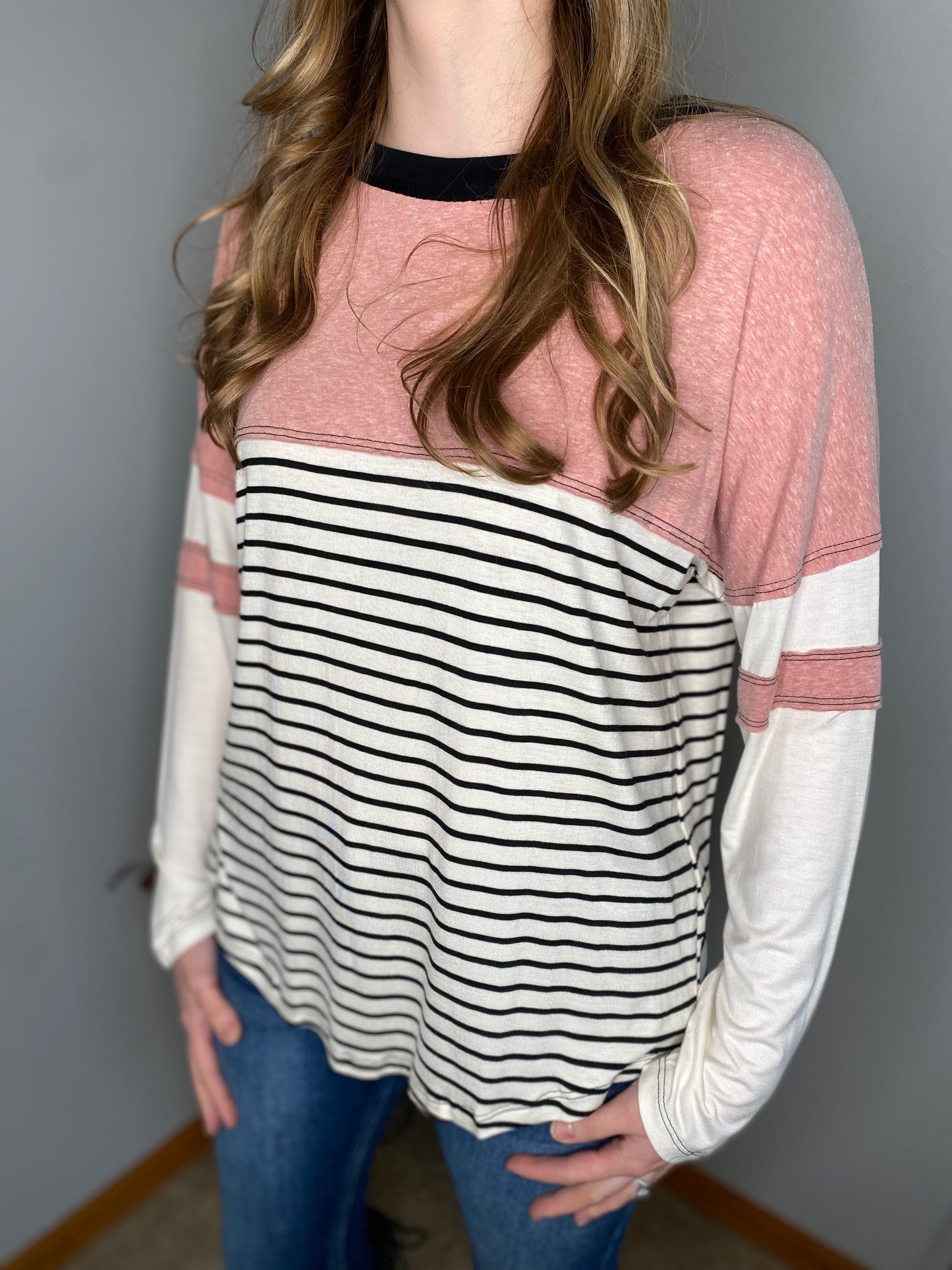 Erika Colorblock Knit Top