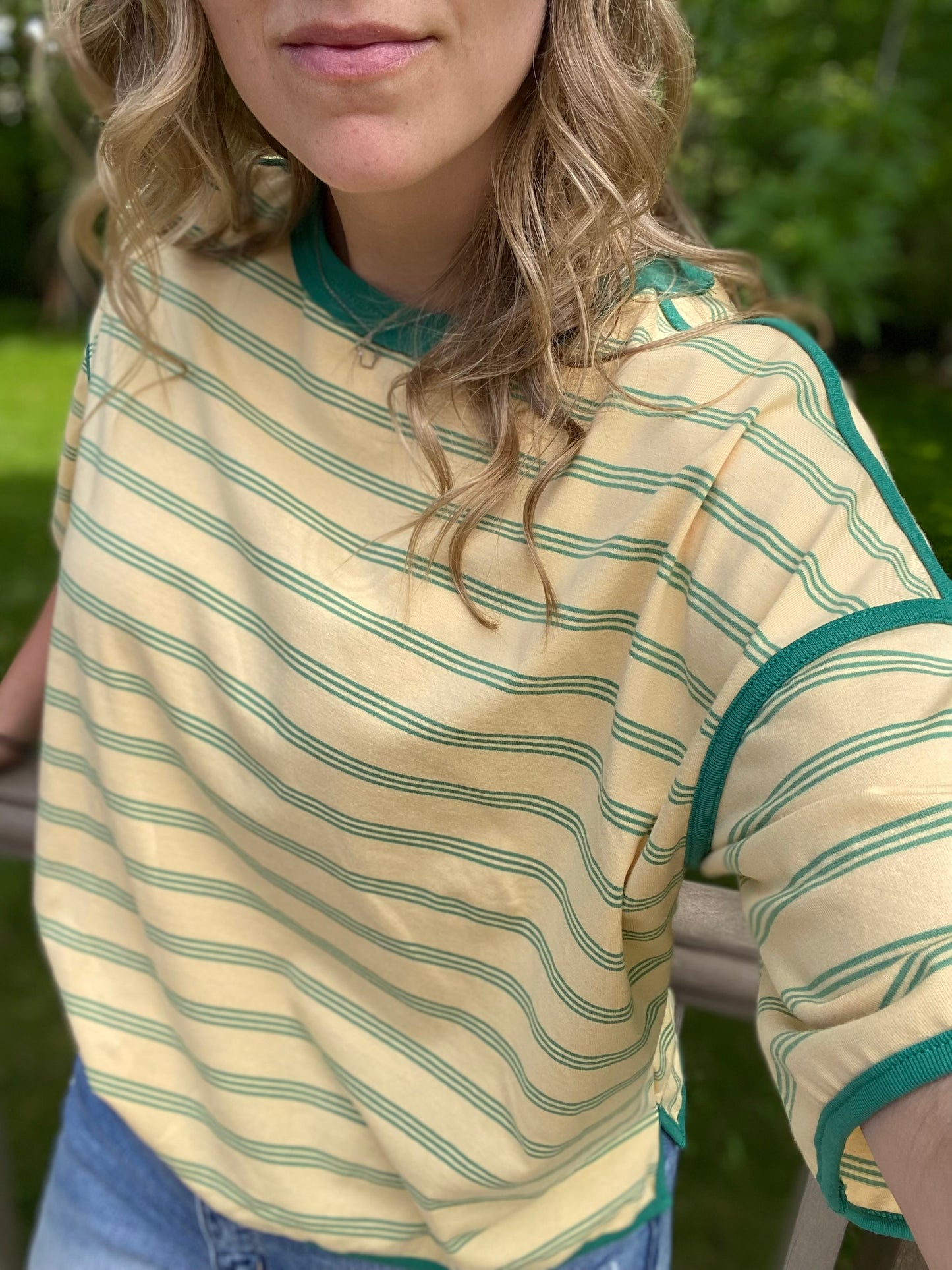 Relaxed Striped Tee