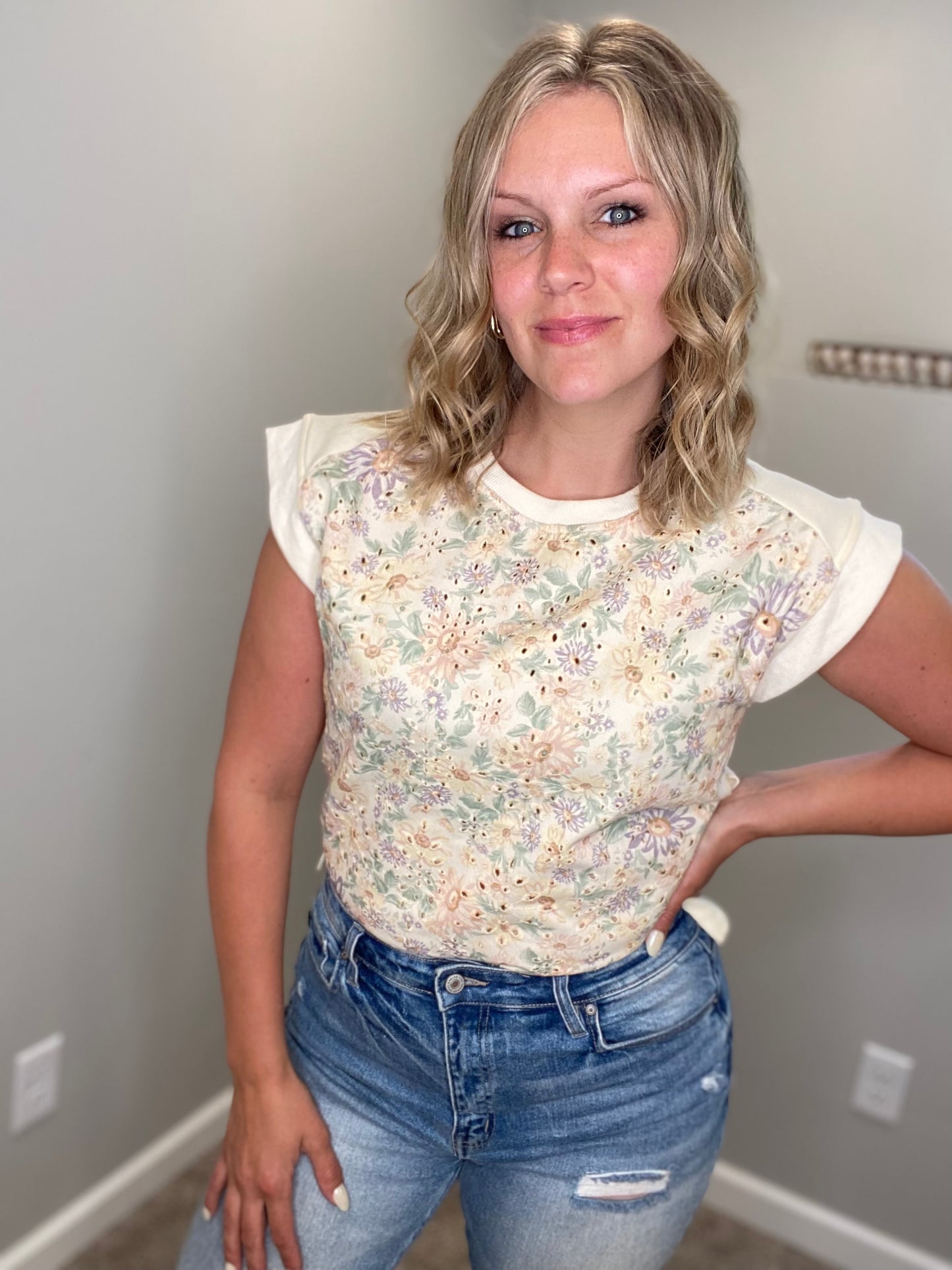 Fleur Butter Top