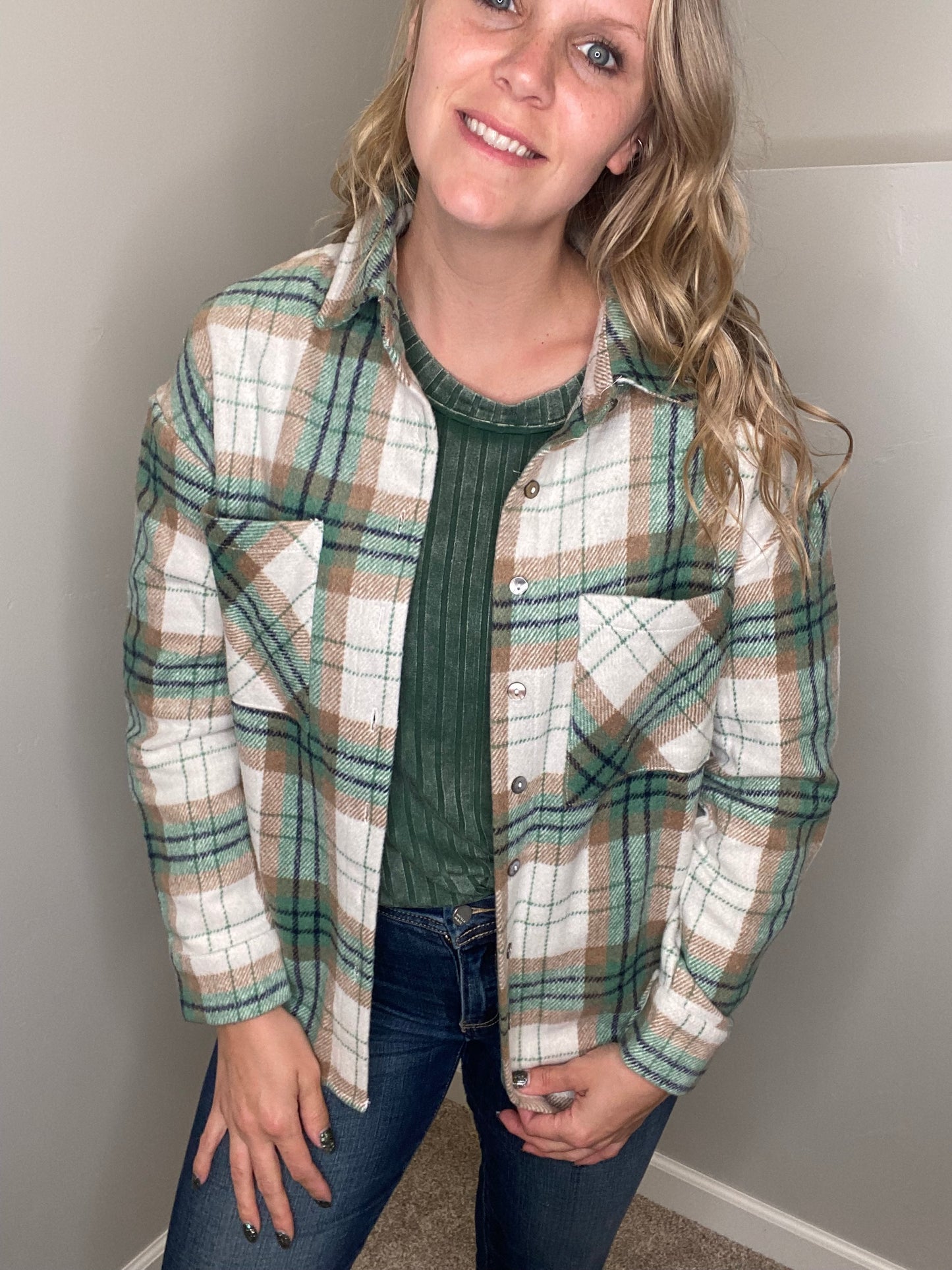 Christmas Flannel Jacket