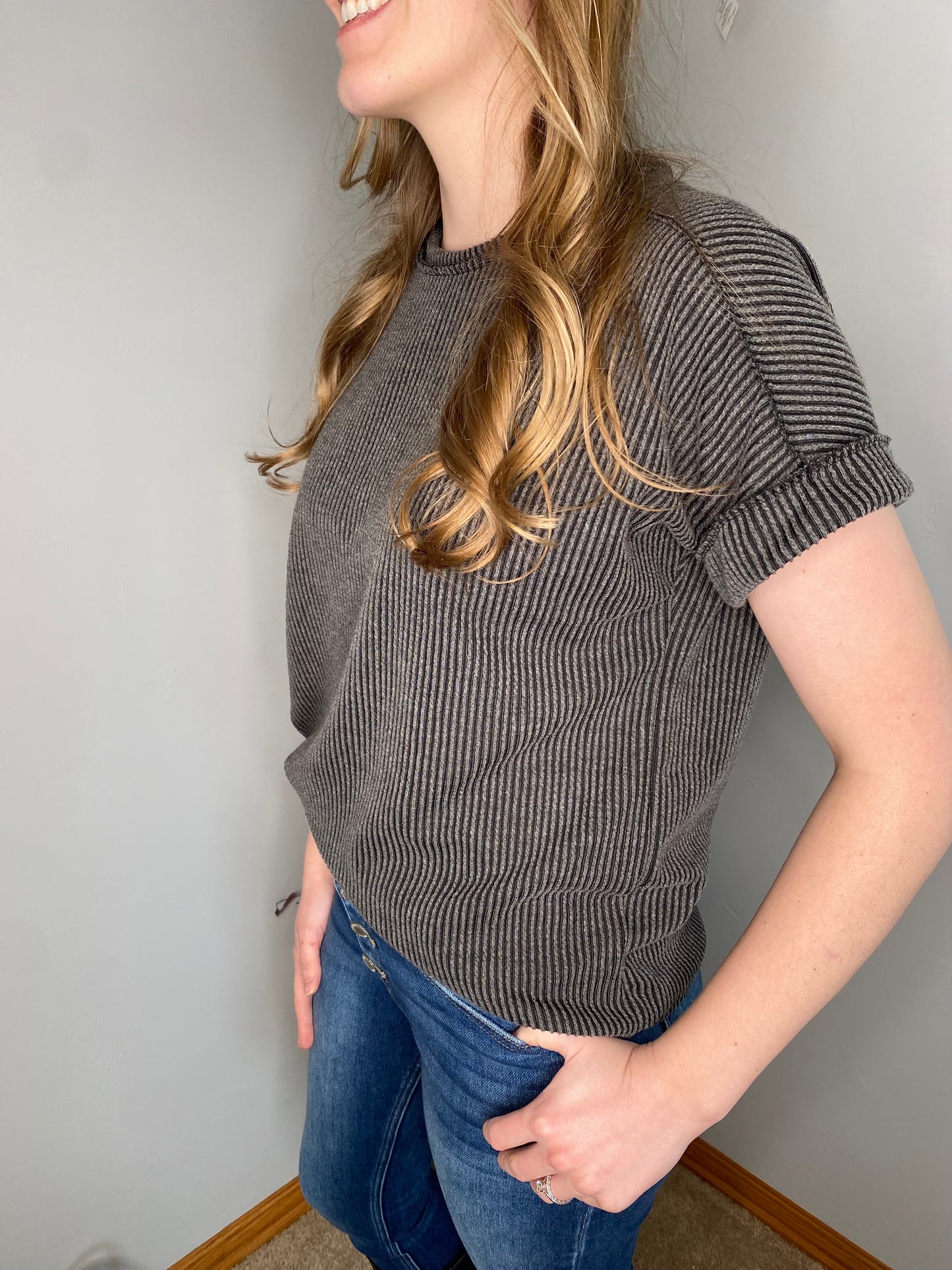 A New Day Rib Top