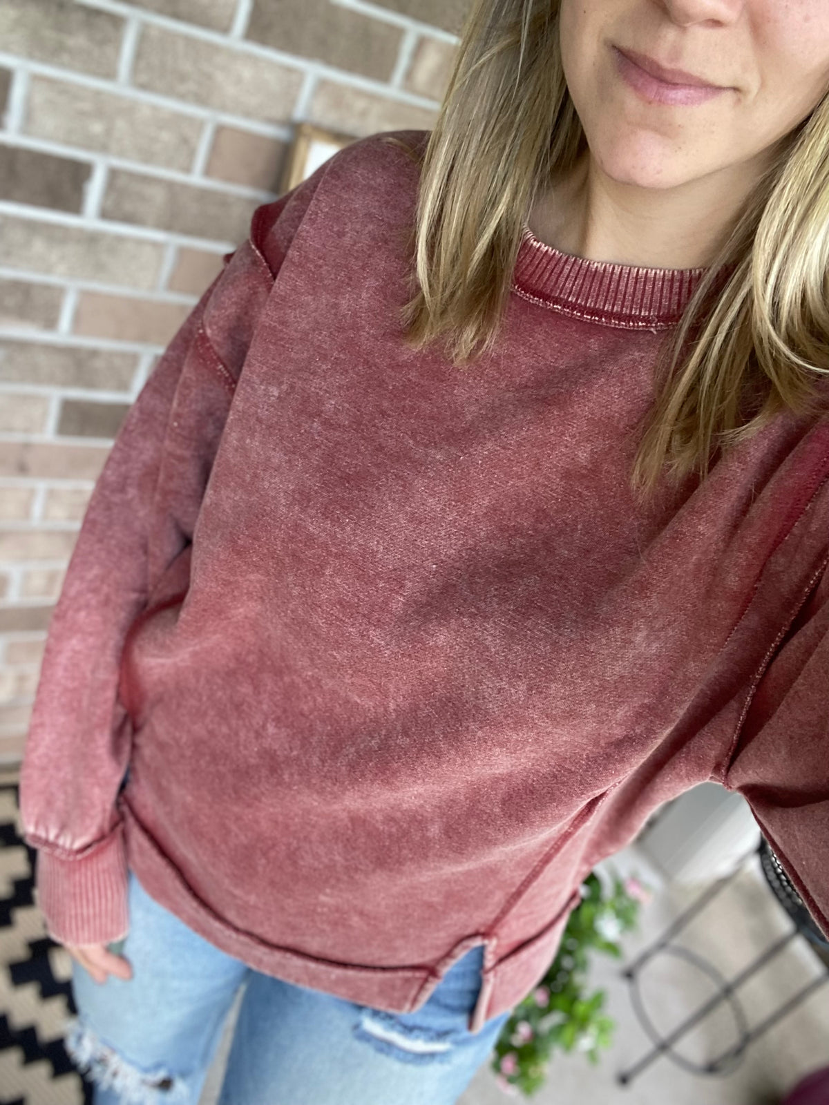 Stevie Sweatshirt <Zenana>