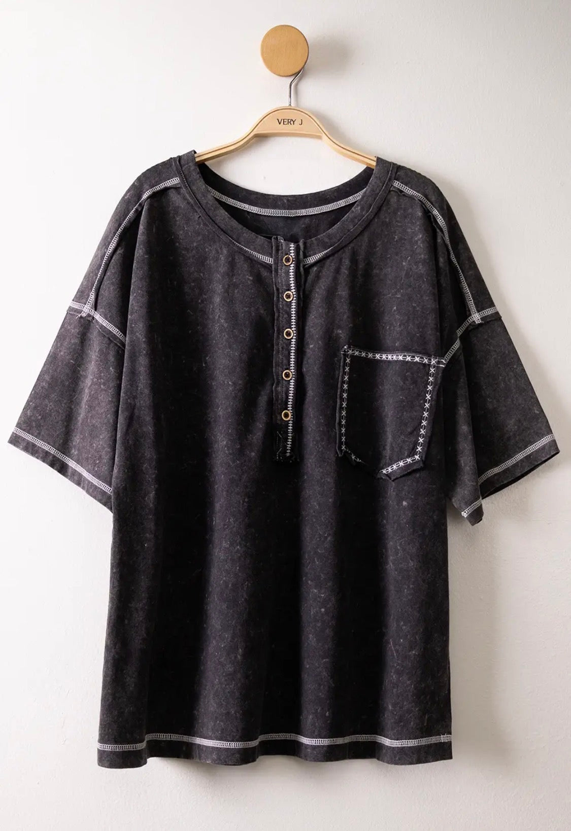 Oversized Knit Tee
