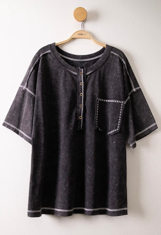 Oversized Knit Tee <New In>