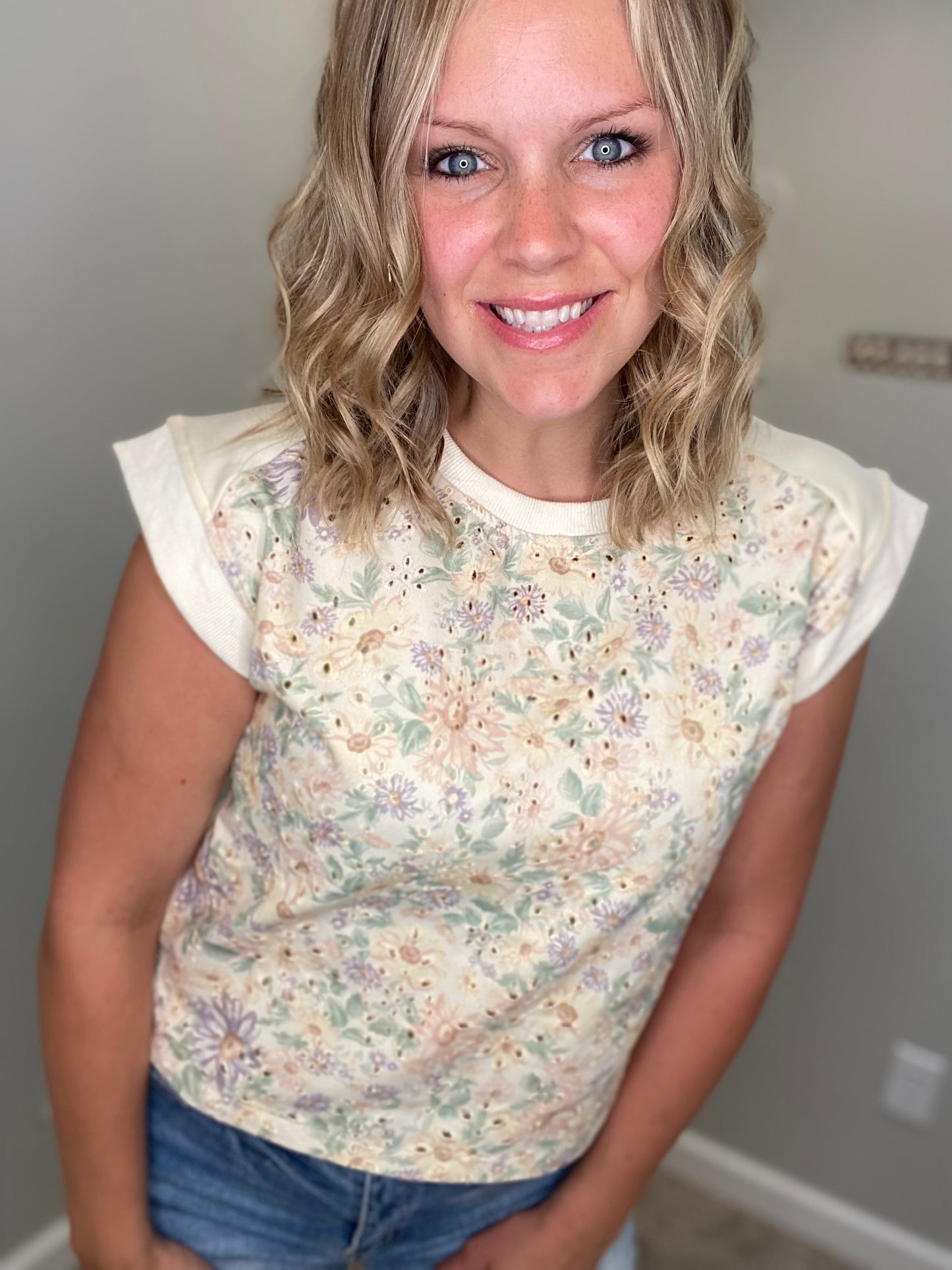 Fleur Butter Top