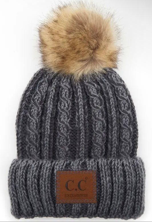 C.C. Ombre Cable Knit