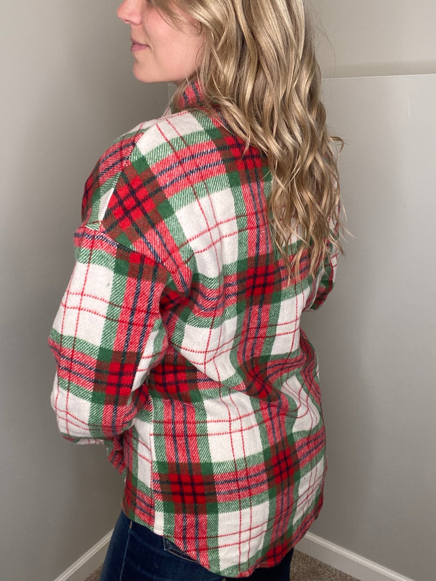 Christmas Flannel Jacket