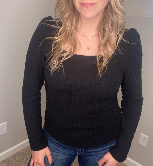 Blair Long Sleeve Top <Doe & Rae>