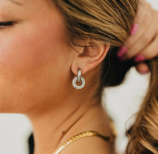 Ivy Interlock Hoops