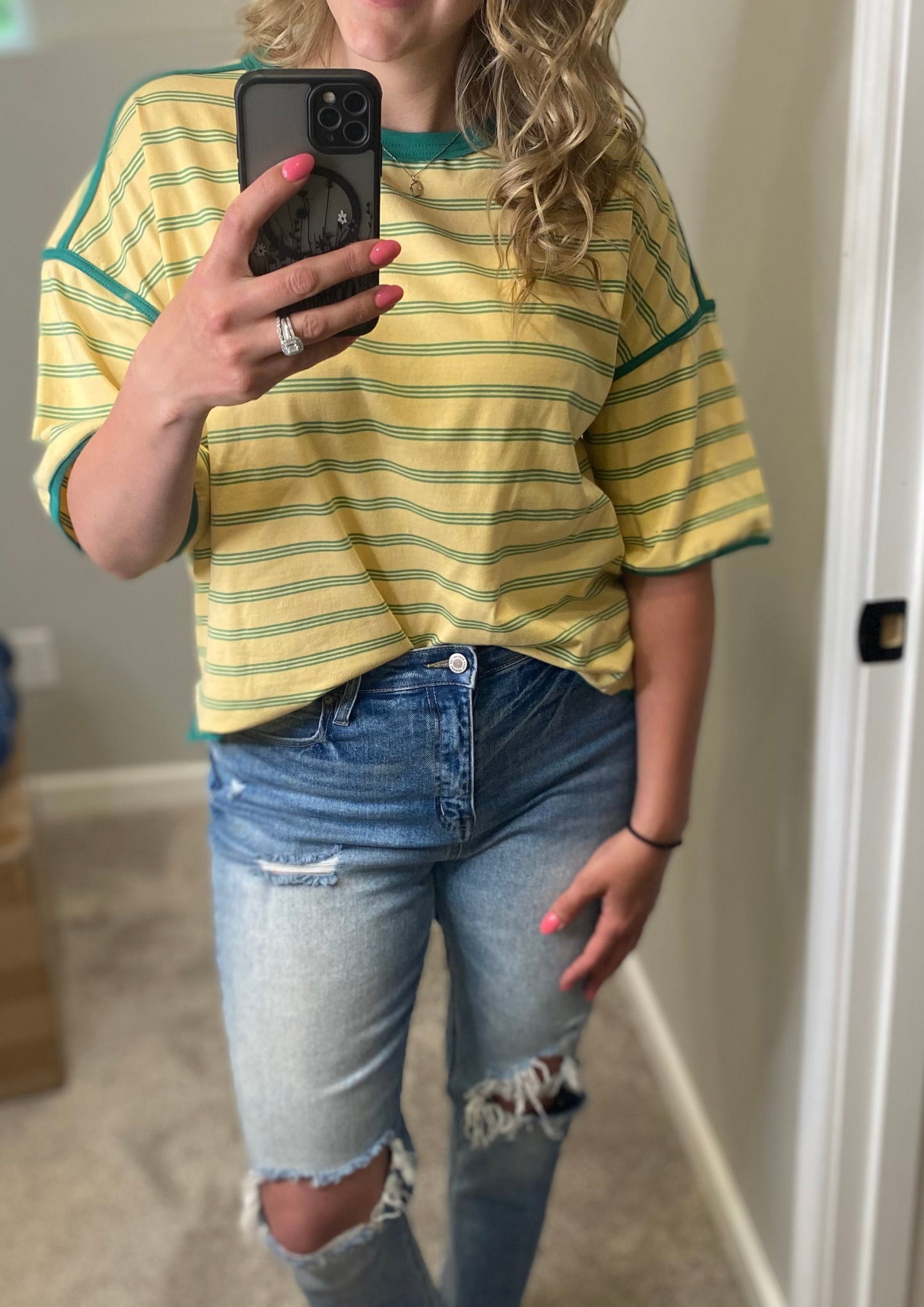 Relaxed Striped Tee