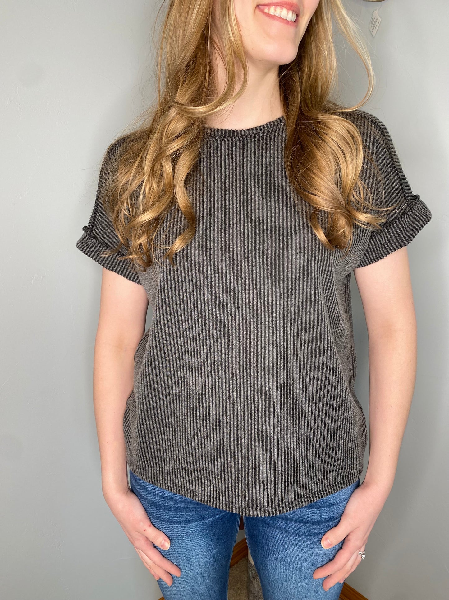 A New Day Rib Top