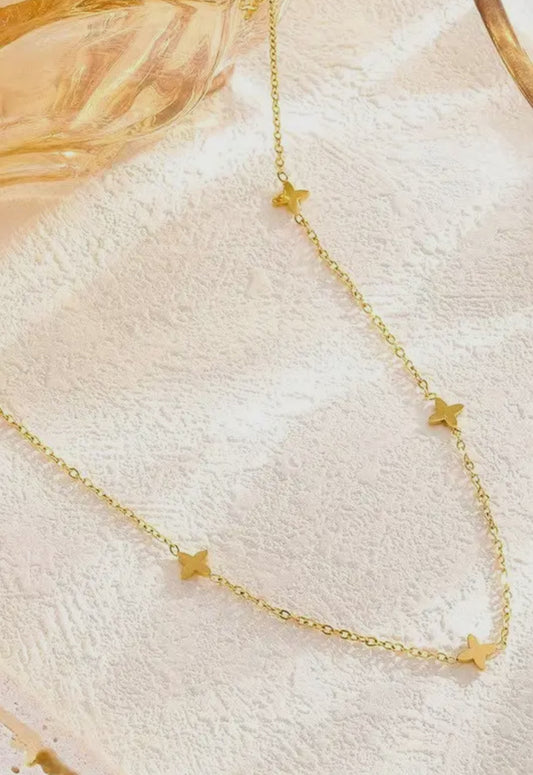 Mini Cross Necklace