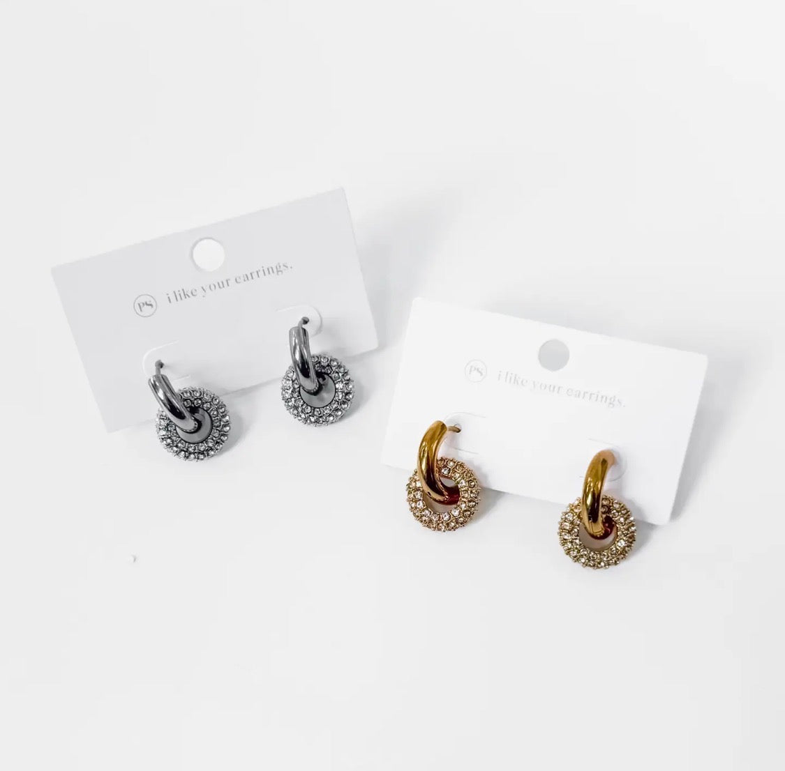Ivy Interlock Hoops