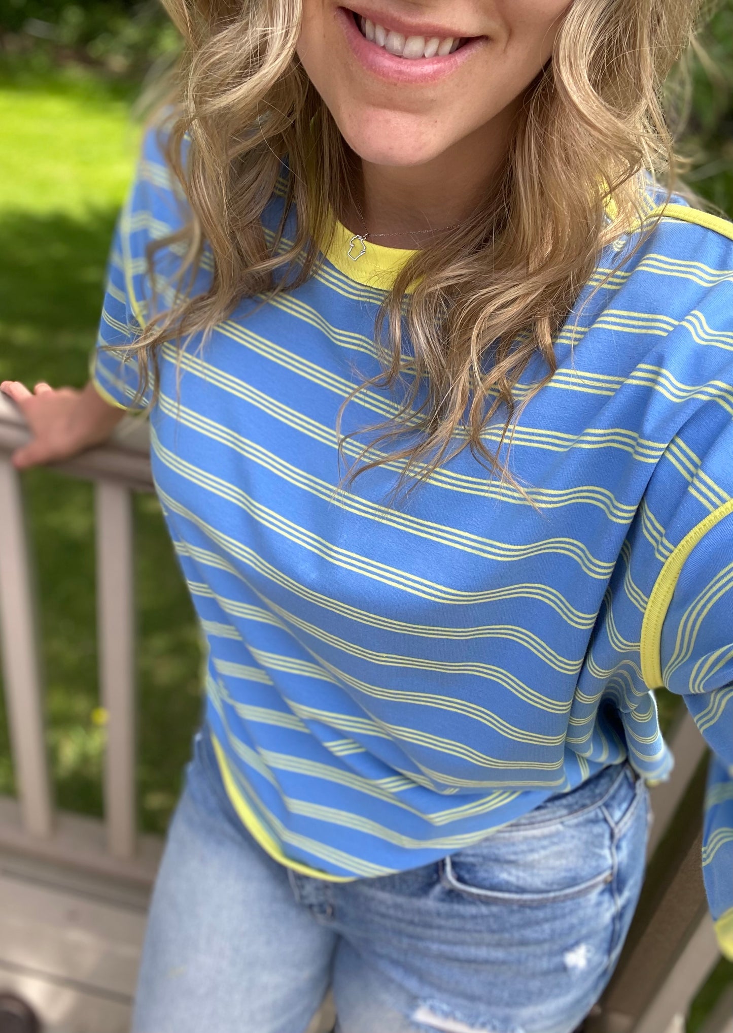 Relaxed Striped Tee
