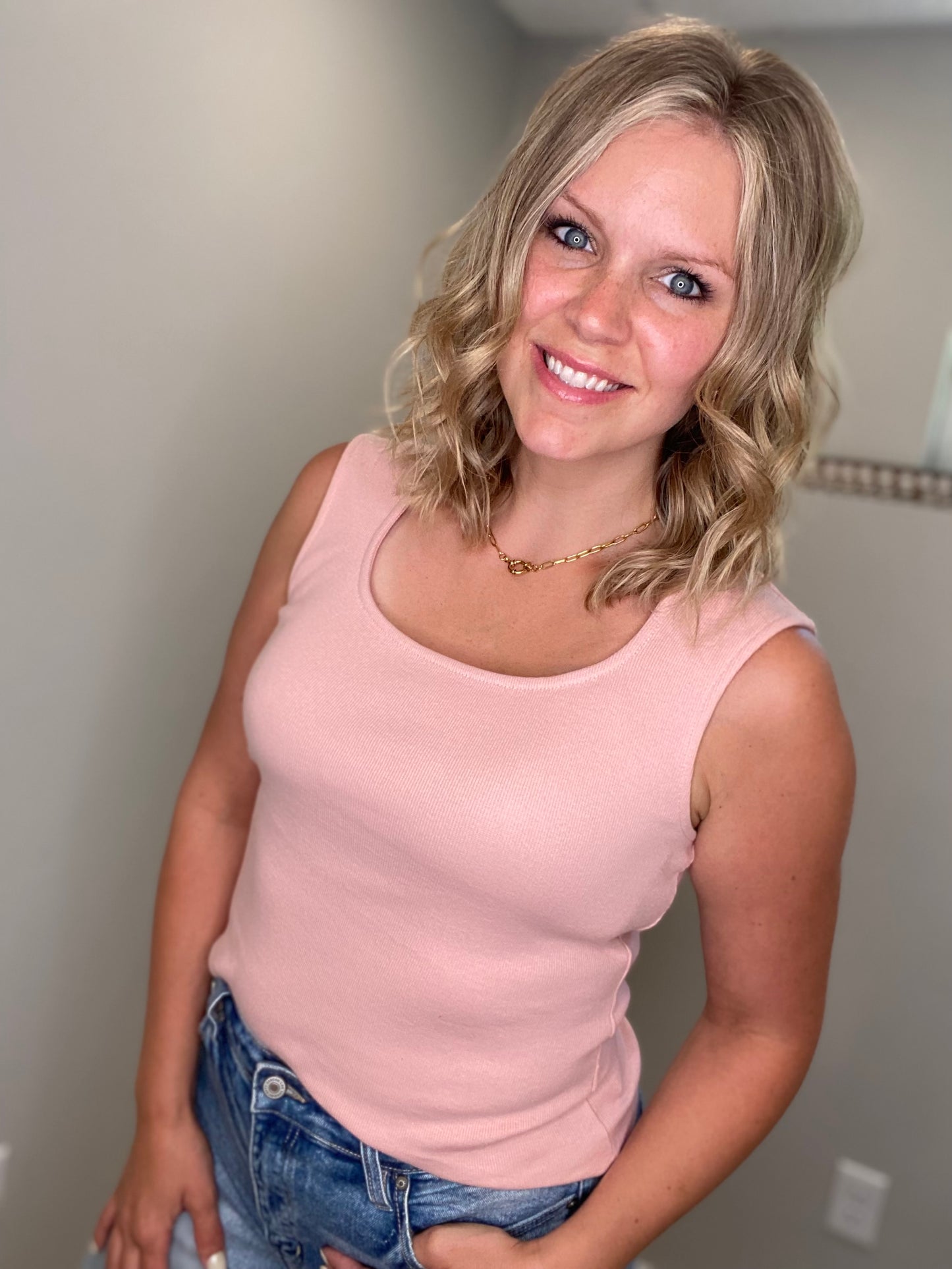 Cora Square Neck Tank