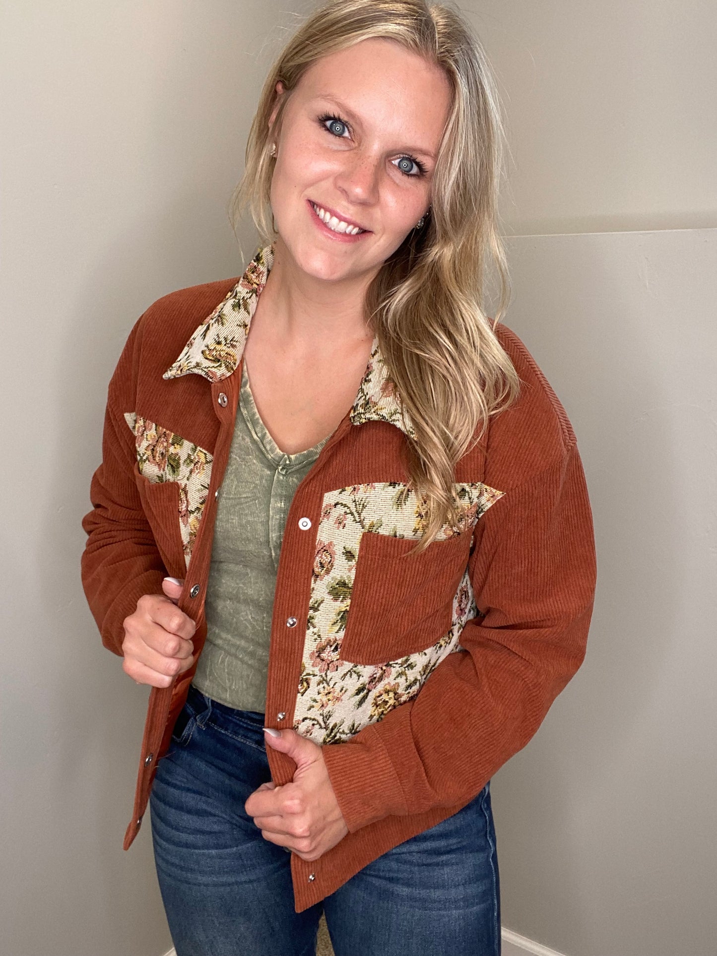 Sierra Vintage Floral Jacket