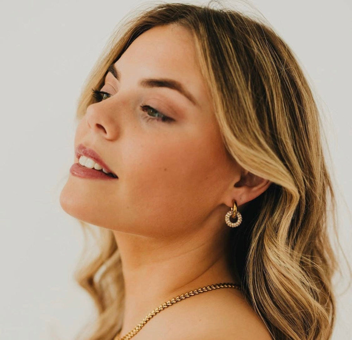 Ivy Interlock Hoops