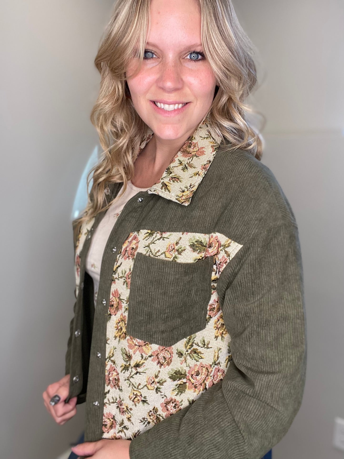 Sierra Vintage Floral Jacket