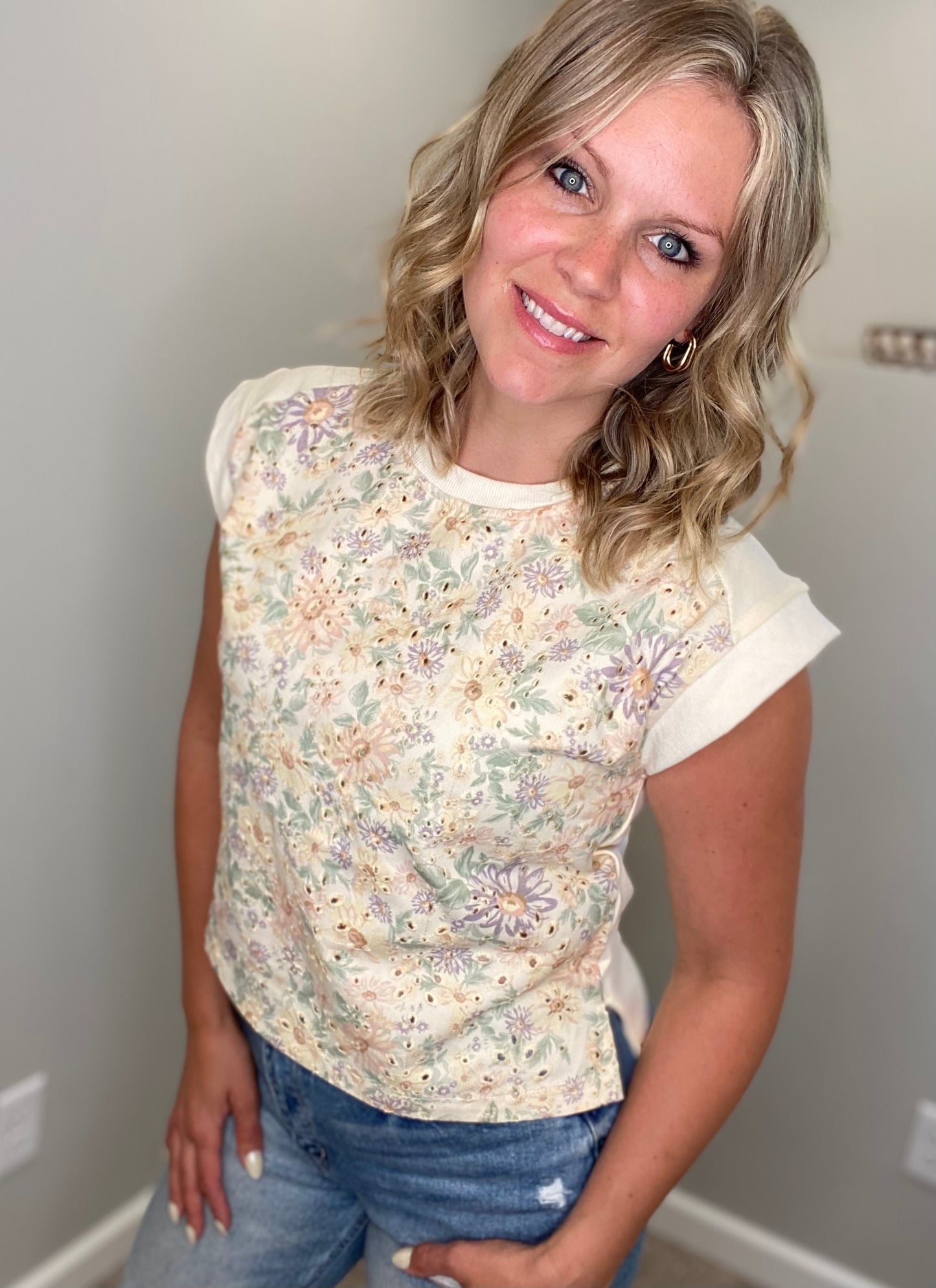 Fleur Butter Top