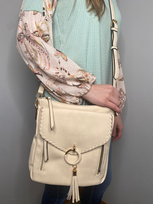 Layla Faux Suede Crossbody