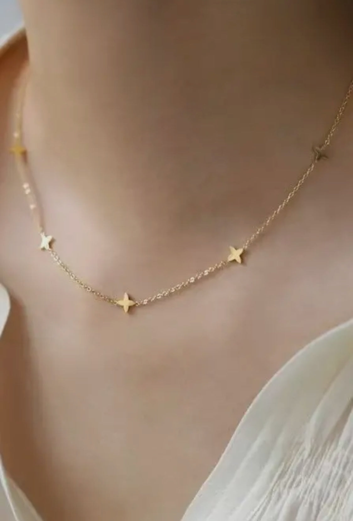 Mini Cross Necklace