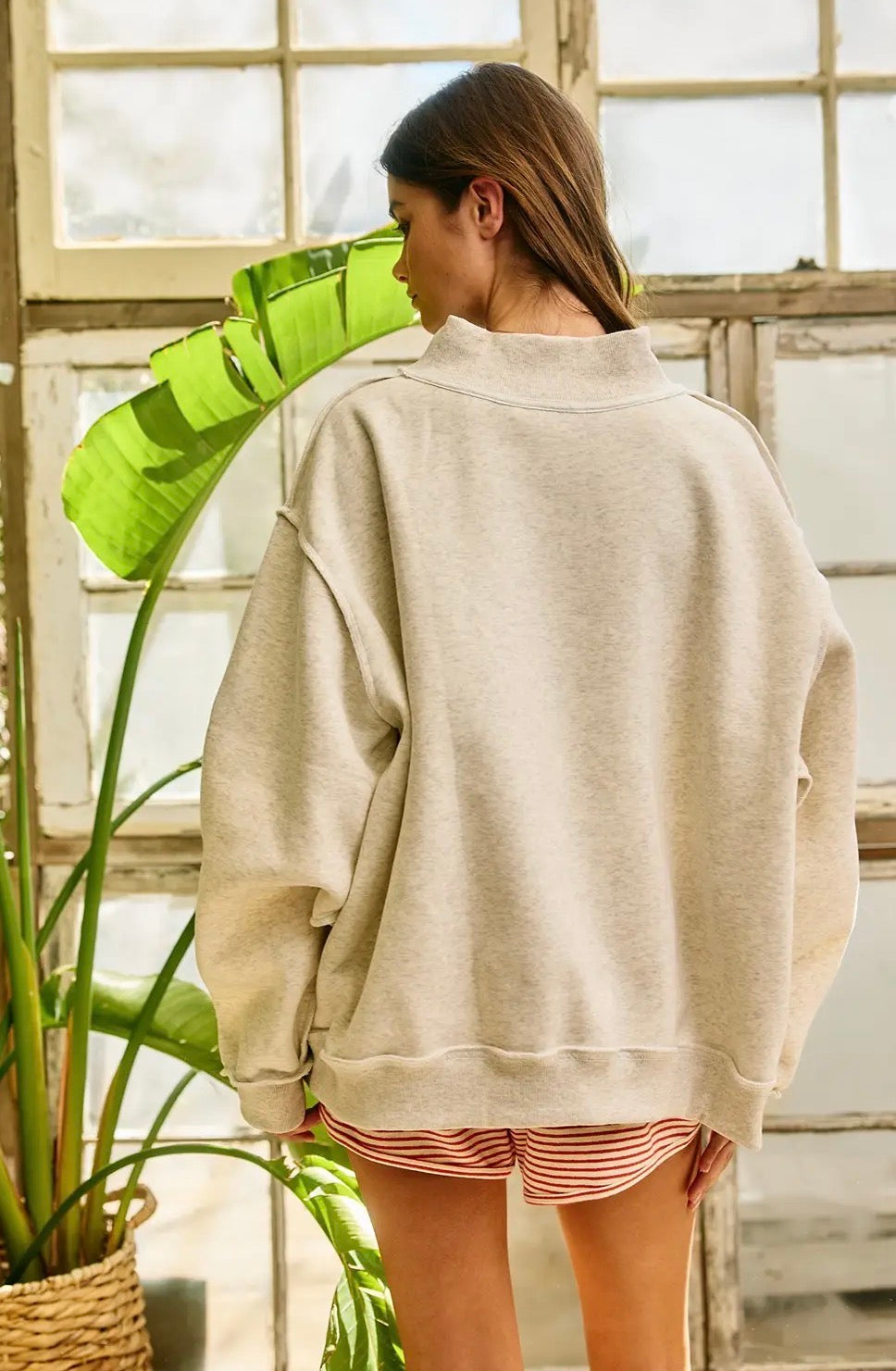 PRE ORDER WWJD Mock Neck Sweatshirt