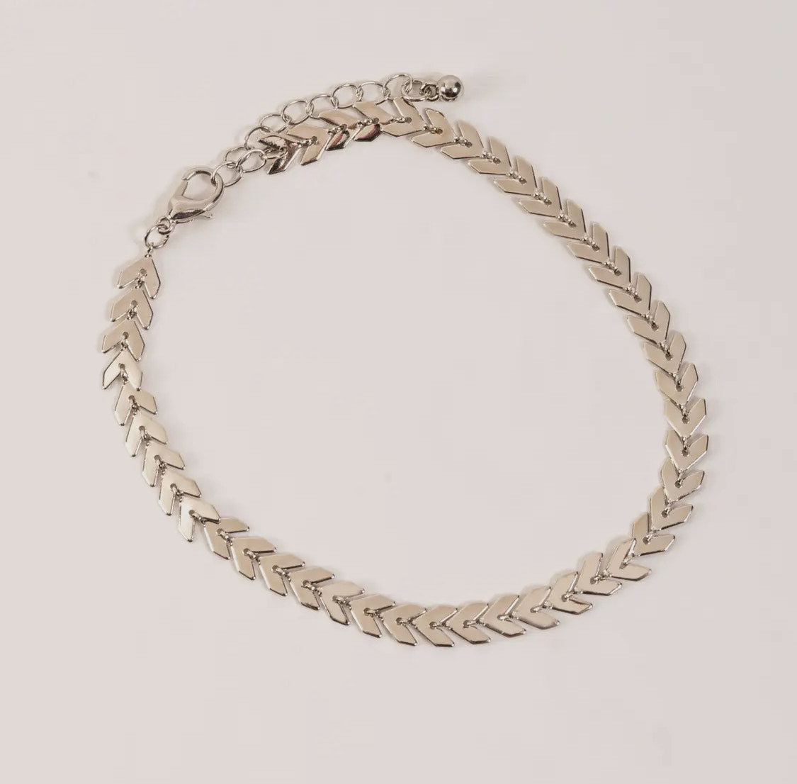 Alexis Chevron Arrow Anklet