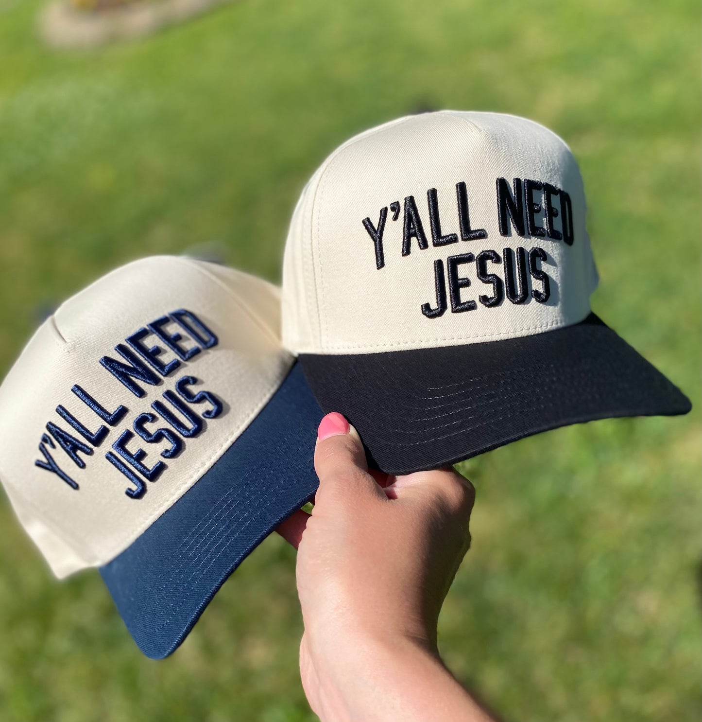 C.C Ya’ll Need Jesus Trucker Hat