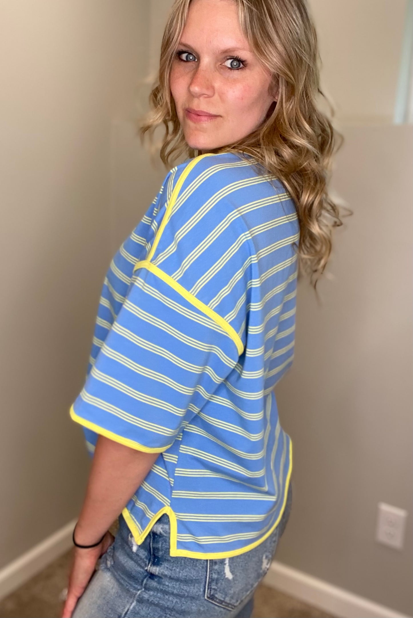 Relaxed Striped Tee