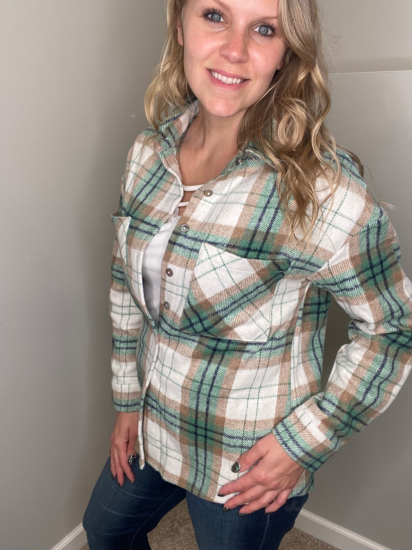 Christmas Flannel Jacket