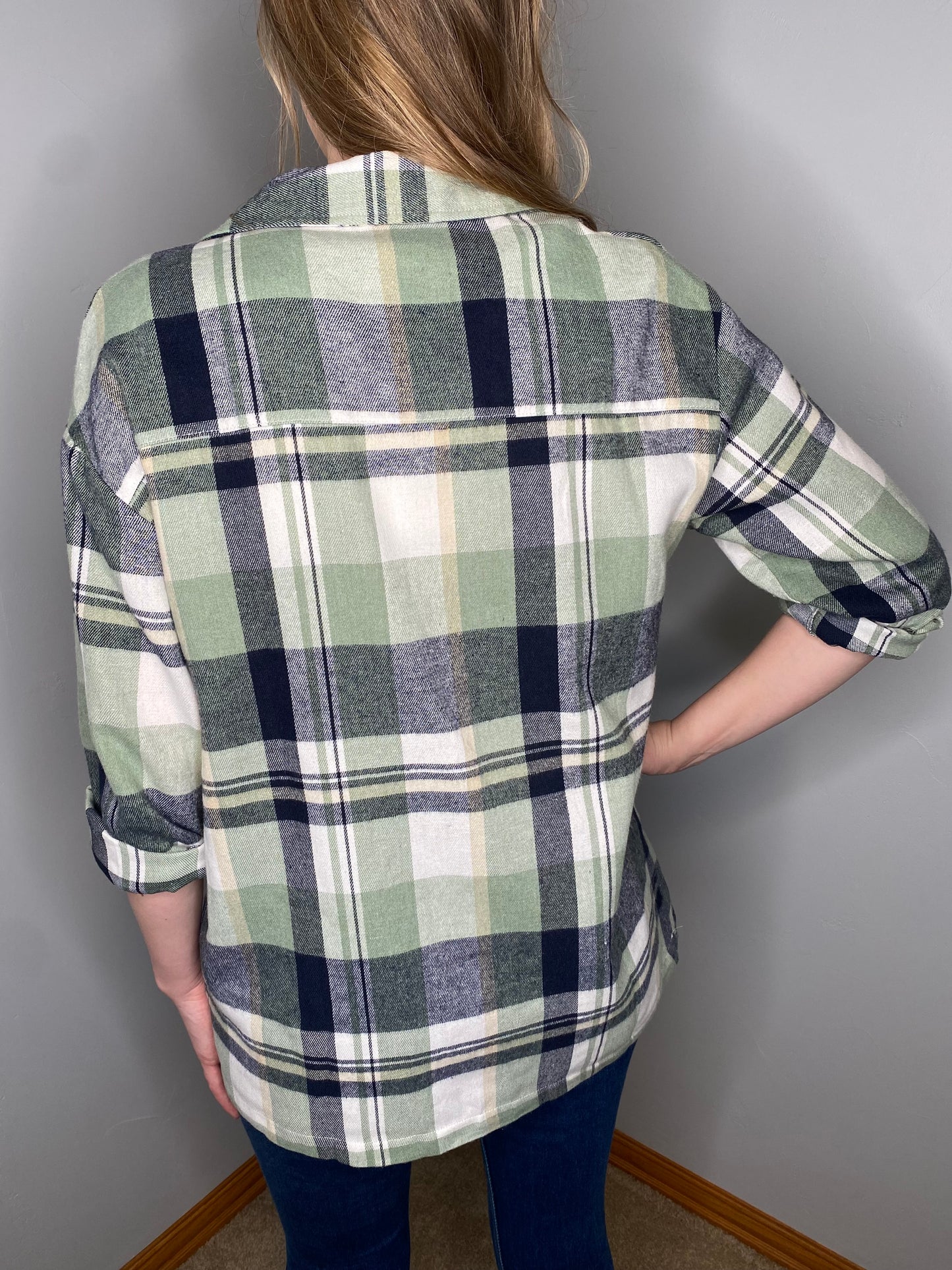 Lilliana Flannel Button Up