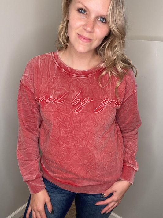Saved By Grace Crewneck