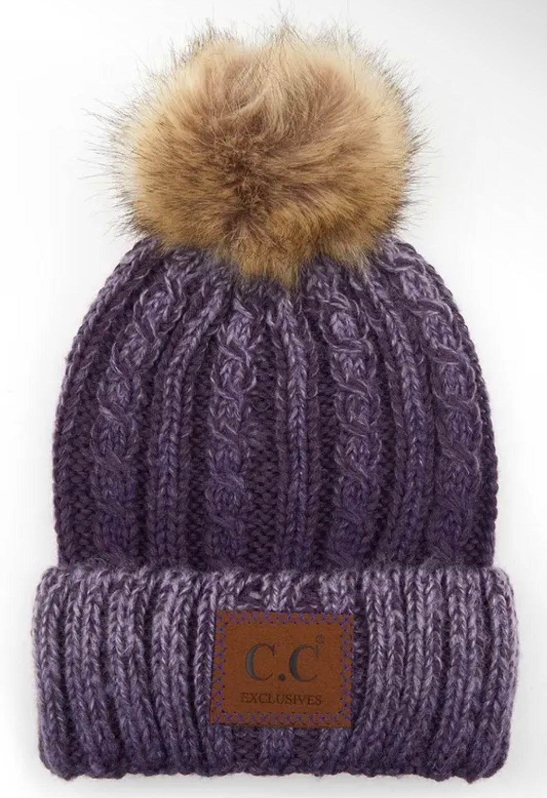 C.C. Ombre Cable Knit